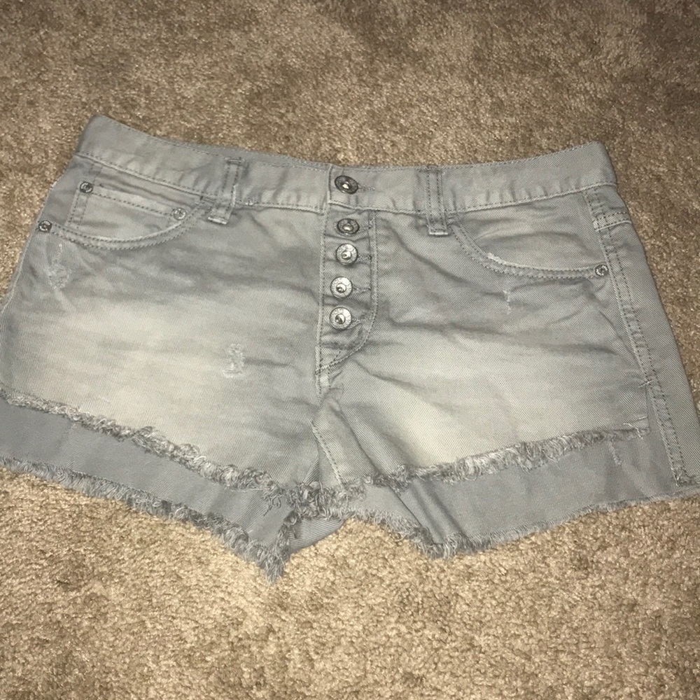 Free people jean shorts size 25